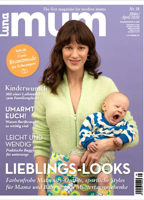 sandiia im Luna Mum-Magazin sandiia® – only love in it