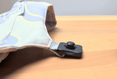 Neue Babytragen mit Magnetschnallen an den Schultergurten – schnell angelegt, sicher geschlossen sandiia® – only love in it