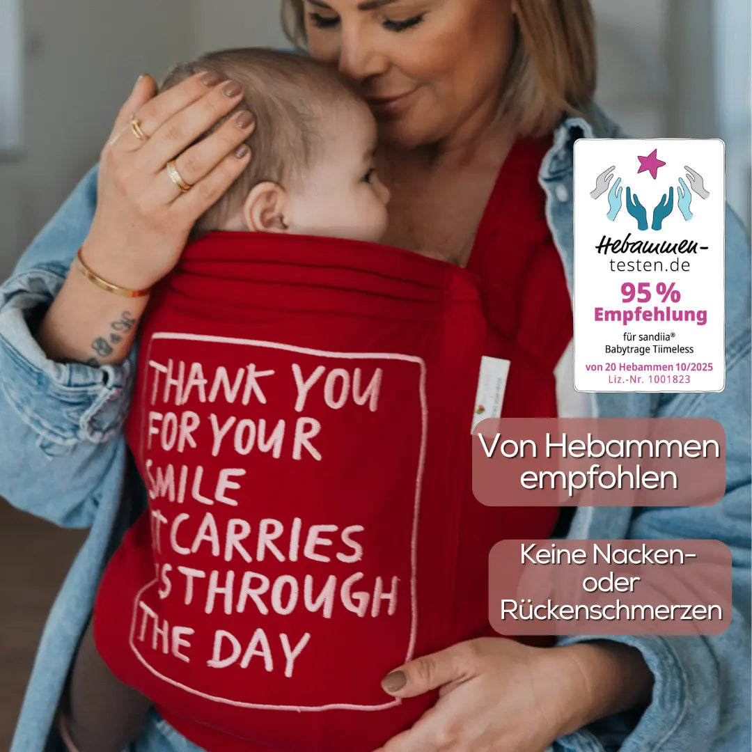 sandiia® Babytrage Tiimeless X Heike vom Heede LIMITIERT
