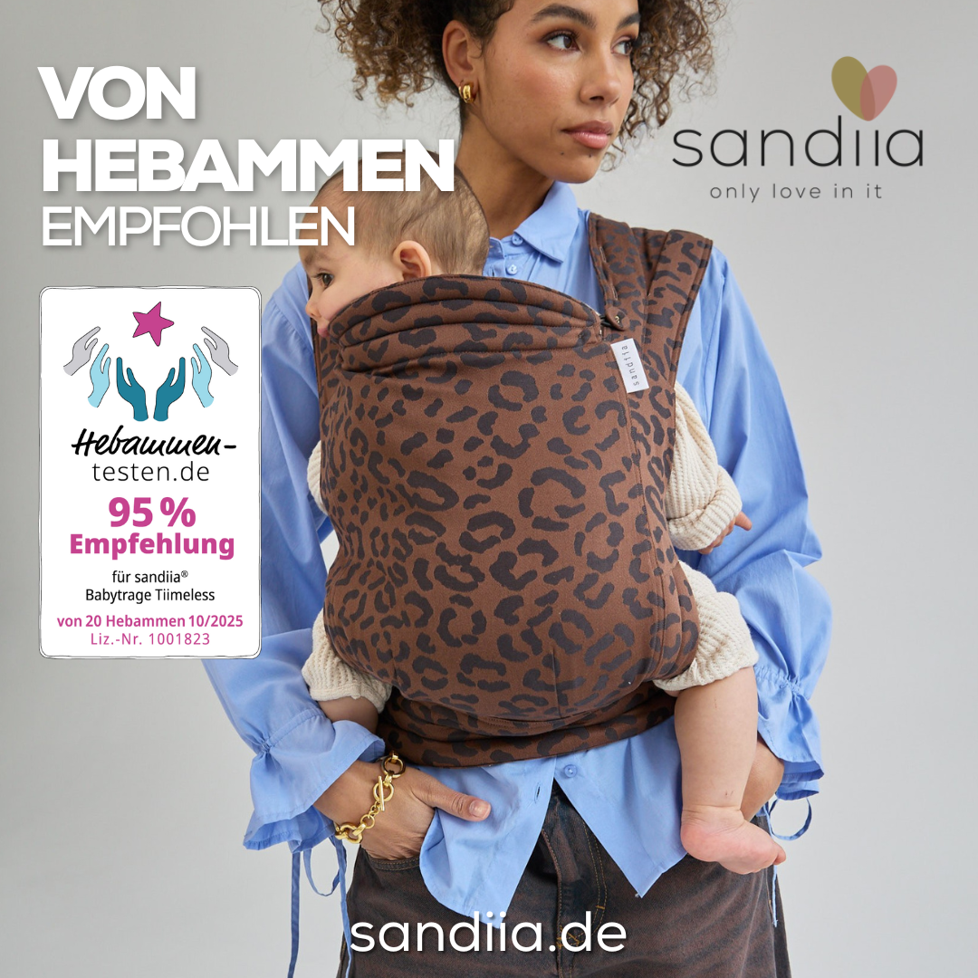 sandiia® Babytrage Tiimeless Leodiia Mokka