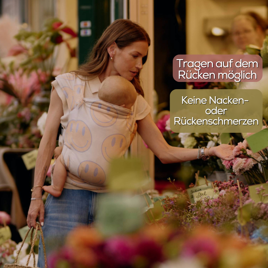 sandiia® baby carrier Tiimeless Smiile Peach