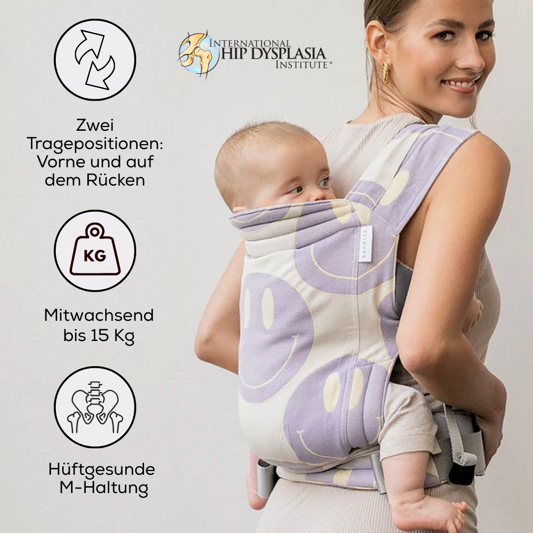 Mix & Match: Baby carrier "Timeless", hip carrier "Hipster" & diaper bag