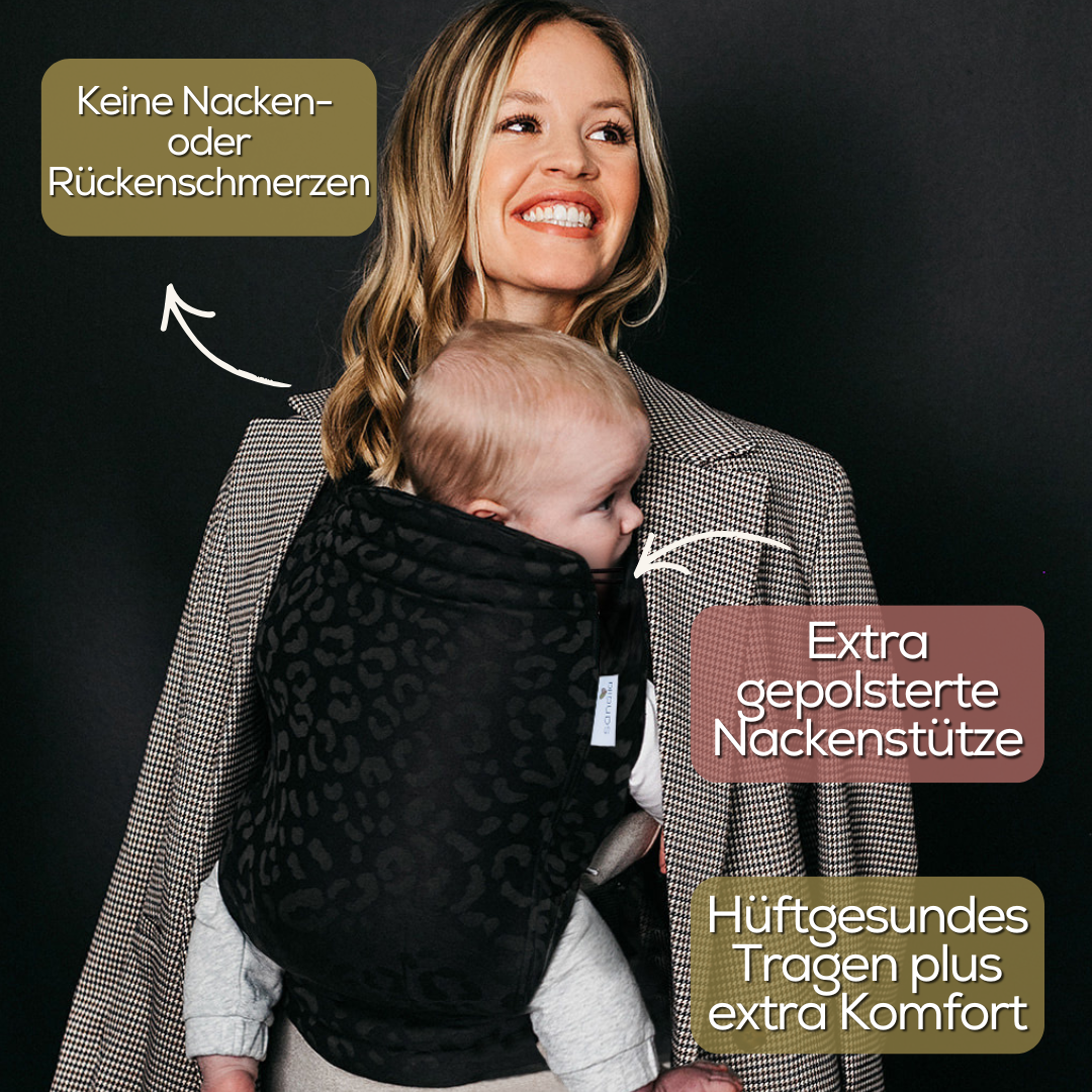 sandiia® Babytrage Tiimeless Leodiia Black