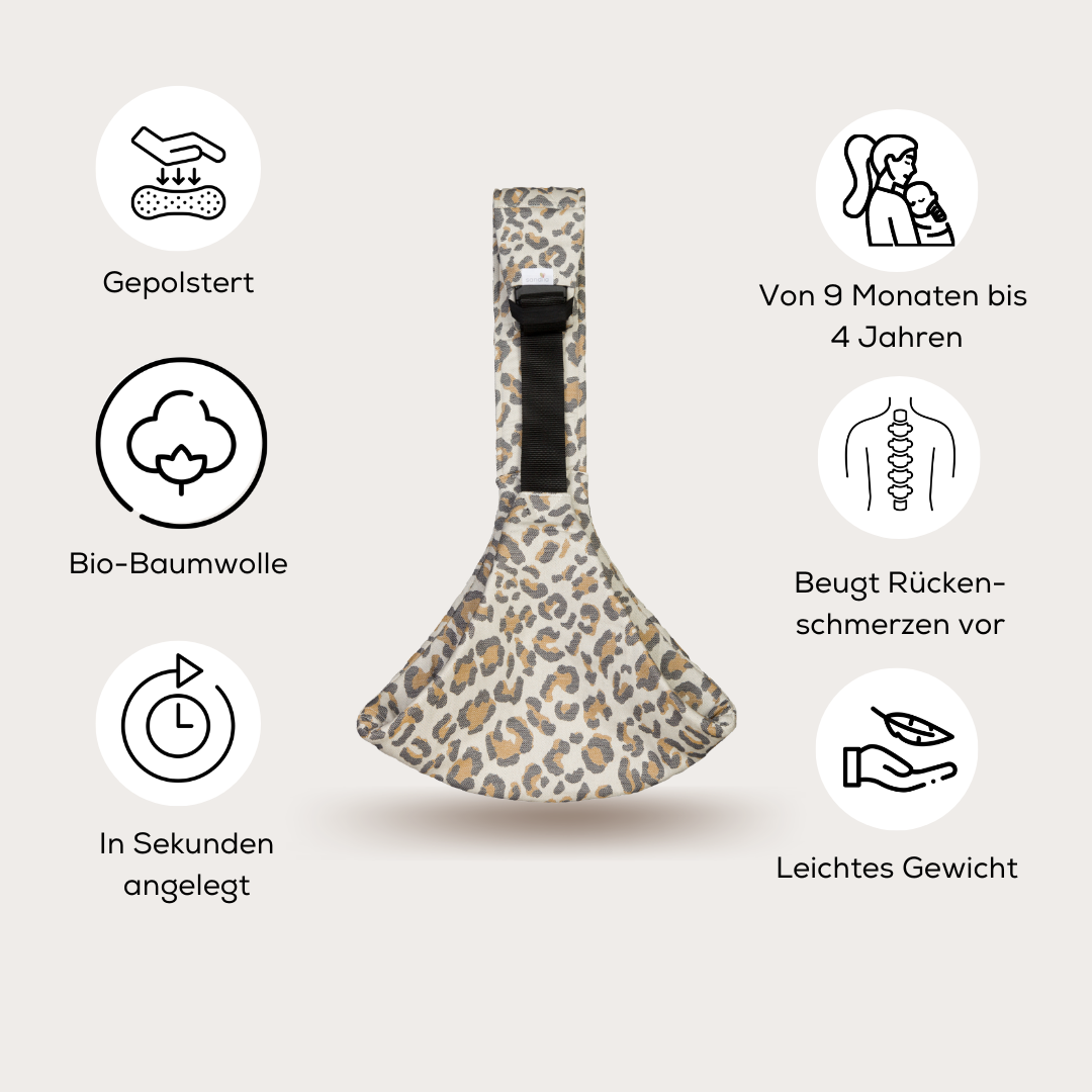 Mix & Match: Baby carrier "Timeless", hip carrier "Hipster" & diaper bag