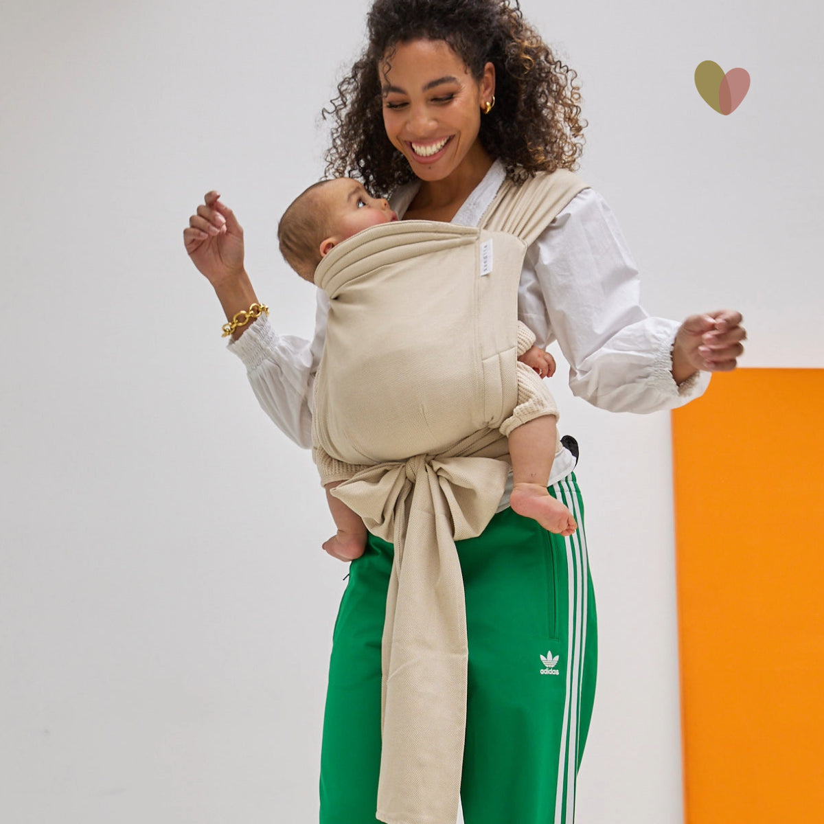 sandiia® Halve gespdrager Pearl