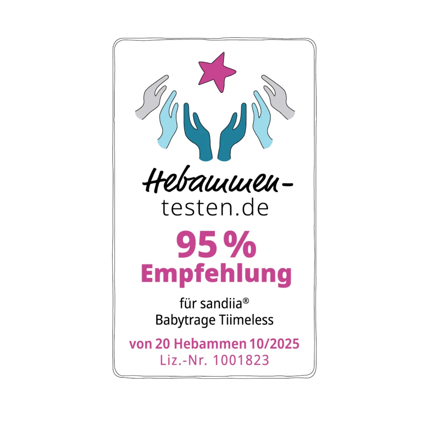 sandiia® Babytrage Tiimeless Pepiita