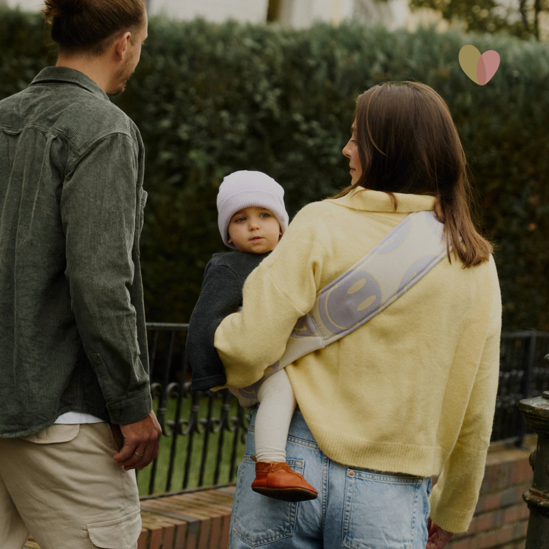 sandiia® Hüfttrage "Hipster Smiile"