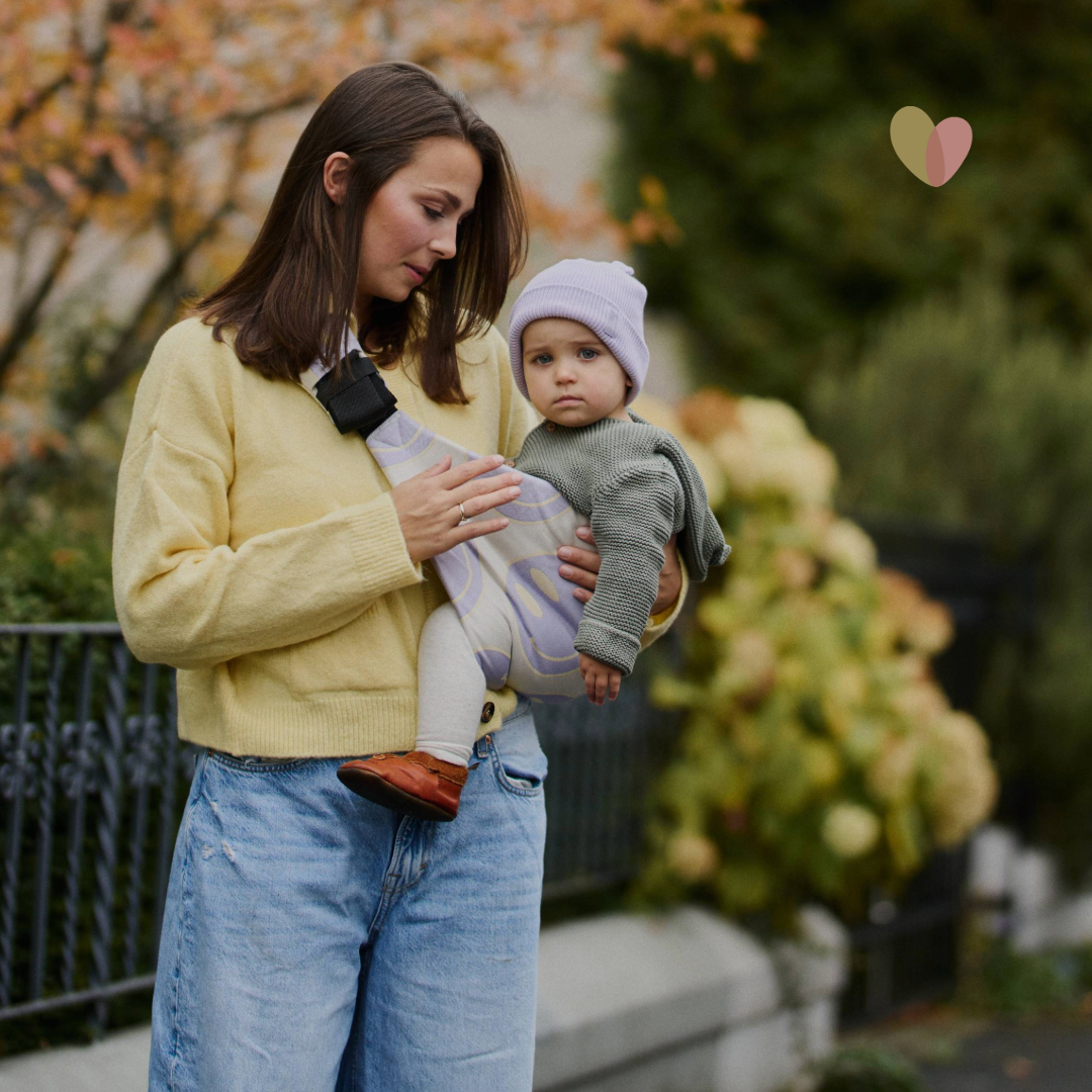 sandiia® Hüfttrage "Hipster Smiile"
