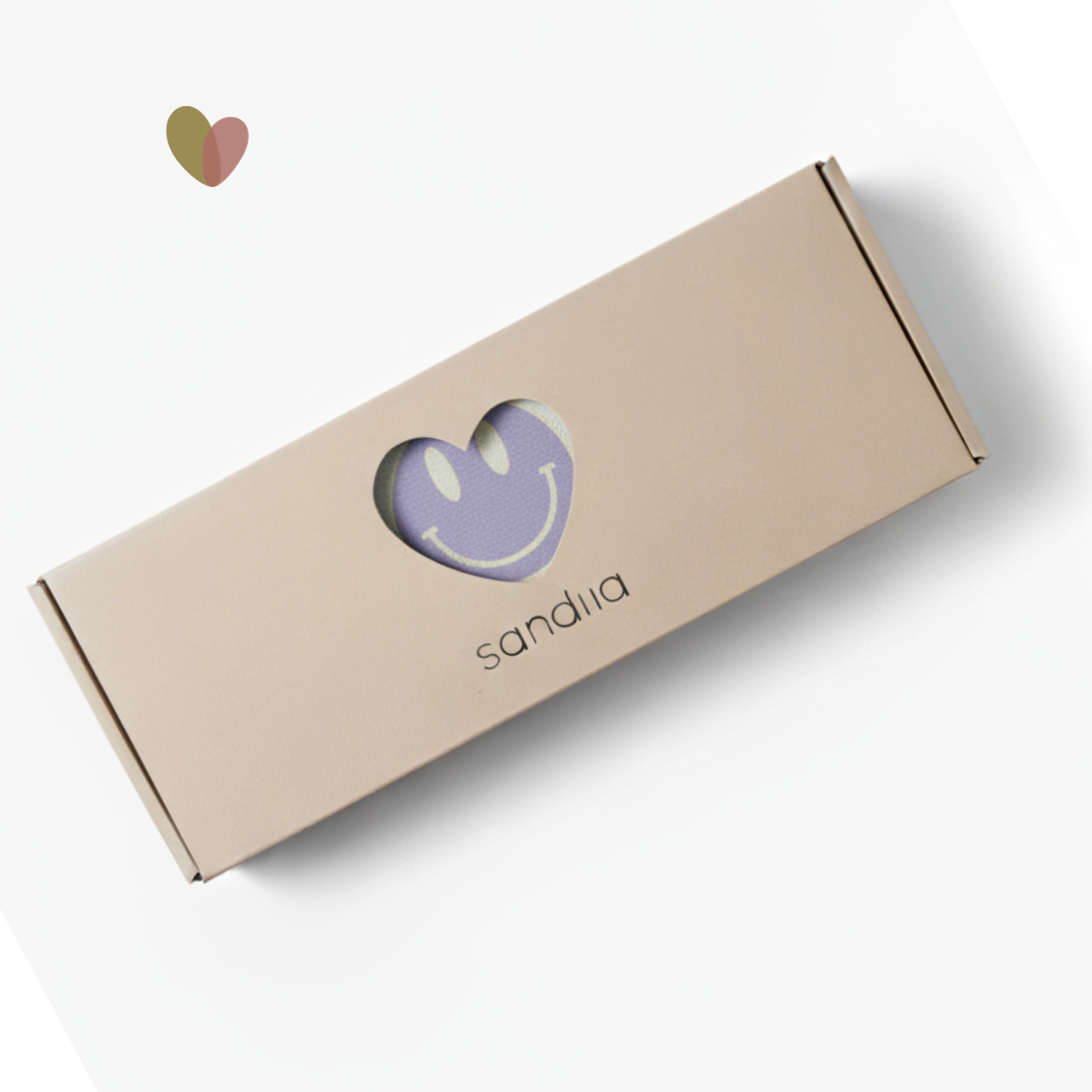 sandiia® Hüfttrage "Hipster Smiile"