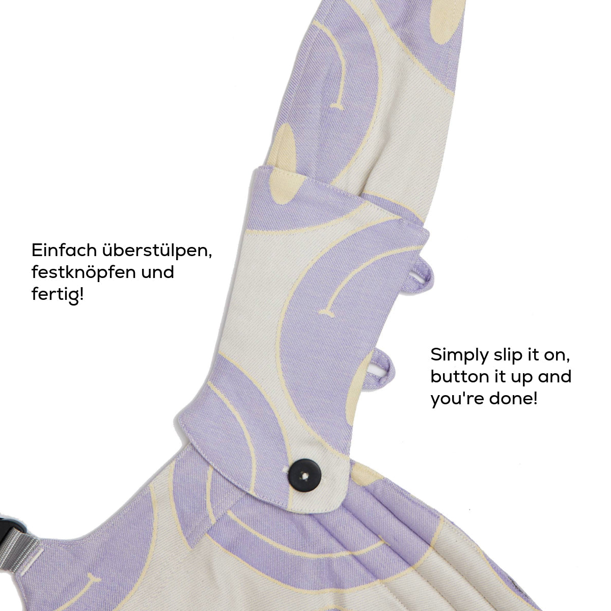 sandiia® Gurtschoner für Babytrage Tiimeless