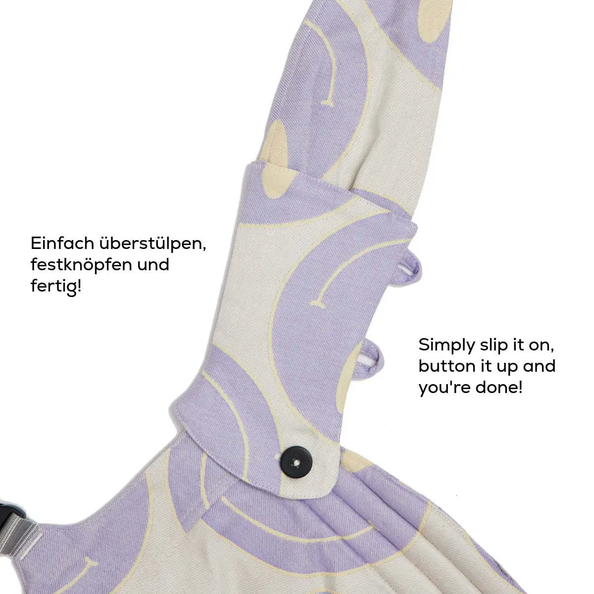 sandiia® Gurtschoner für Babytrage Tiimeless