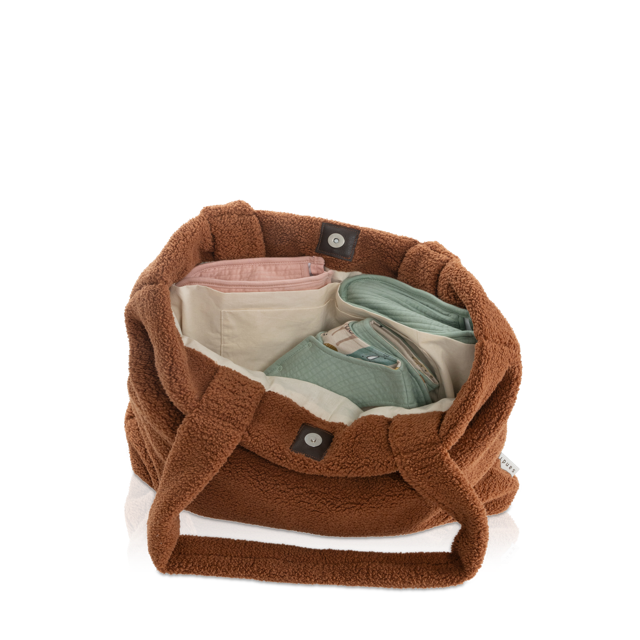 sandiia® shopping bag Teddy Mocha