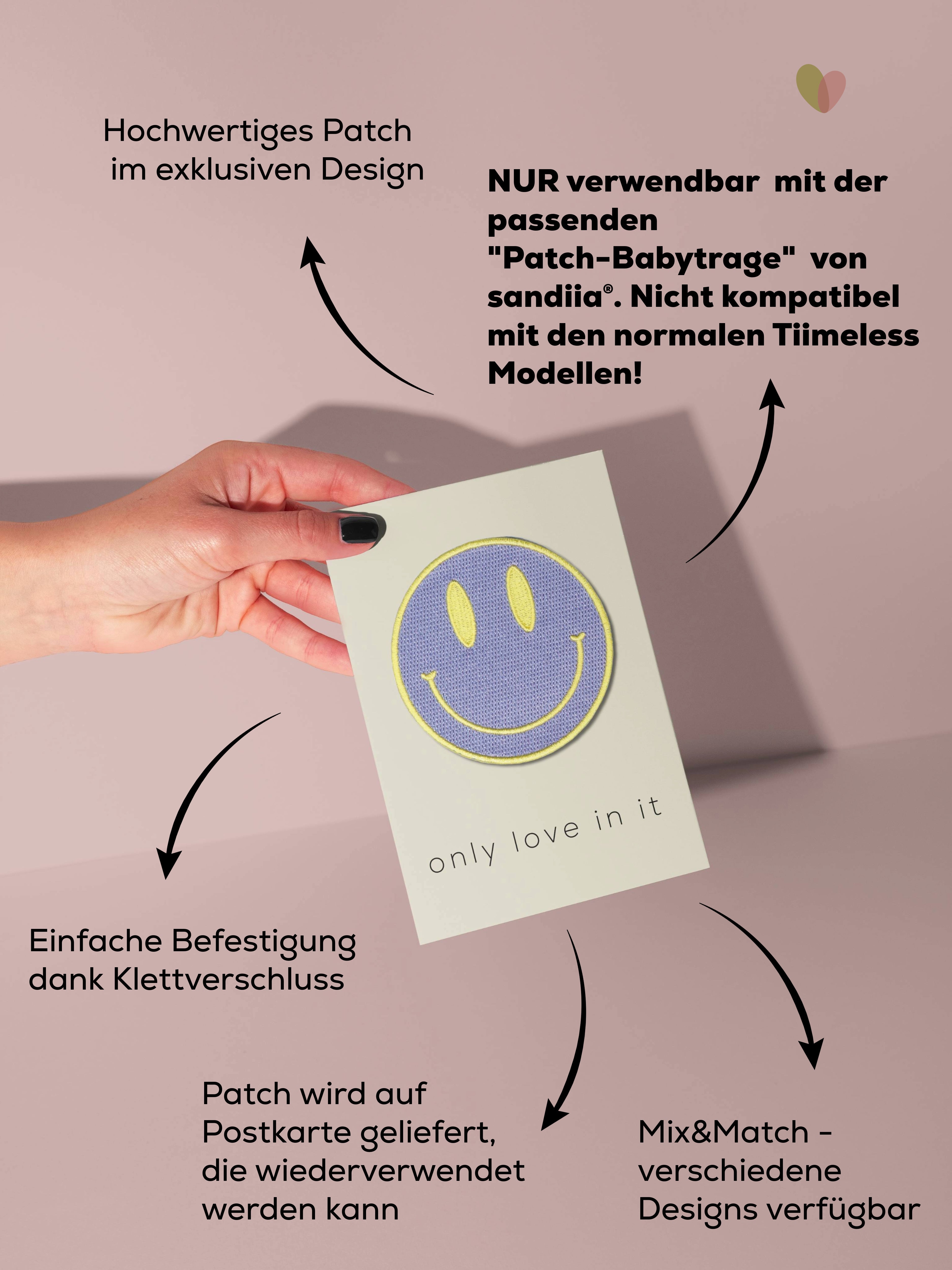 sandiia® Patch "Smiile"
