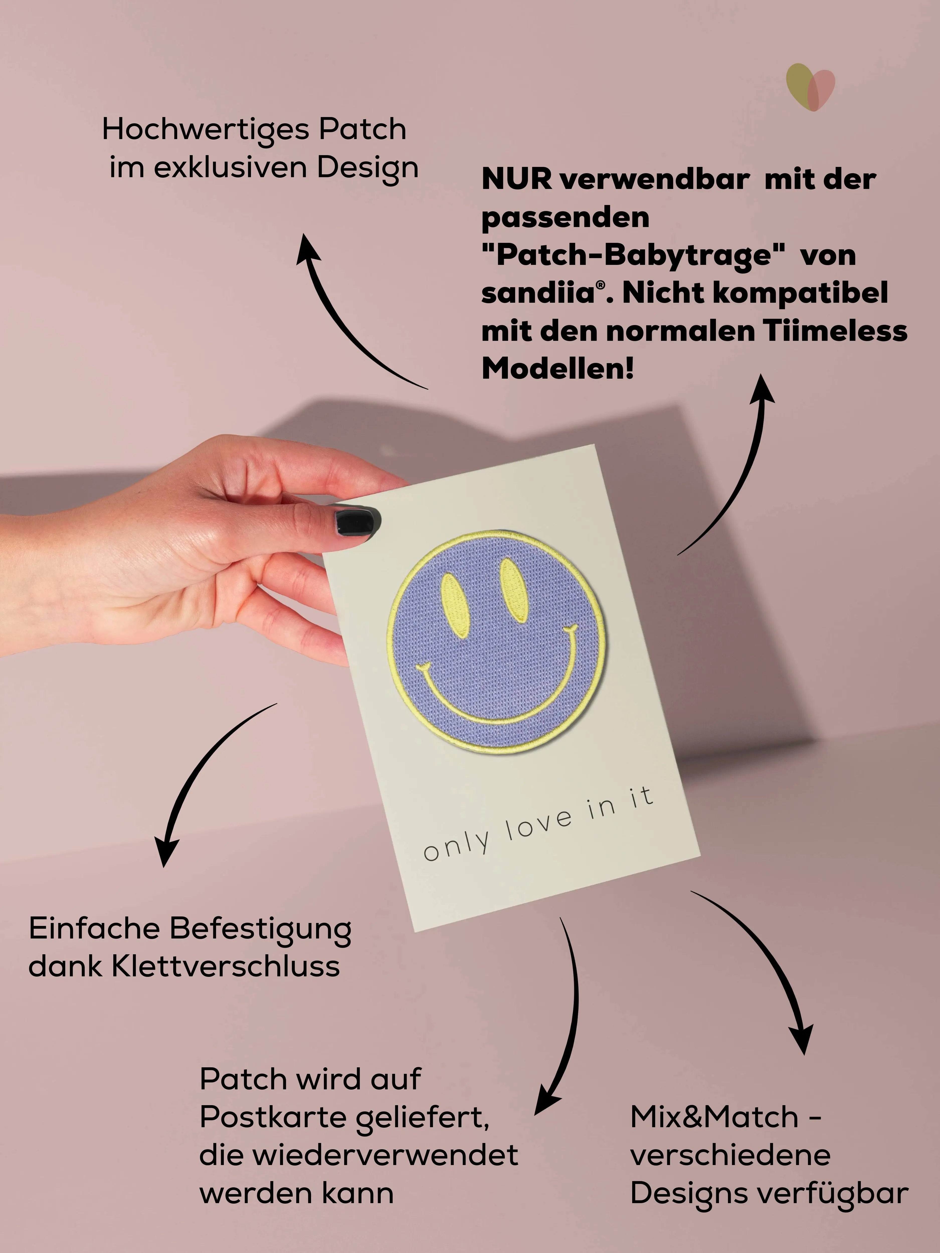 sandiia® Patch "Smiile"