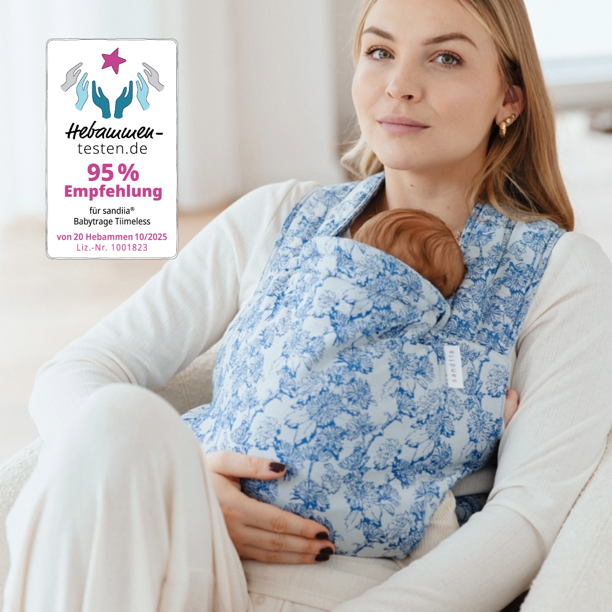 sandiia® Baby Carrier Tiimeless Fleur X Patrizia Palme LIMITED