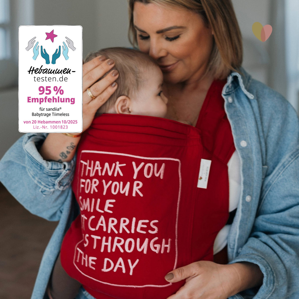 sandiia® Babytrage Tiimeless X Heike vom Heede LIMITIERT