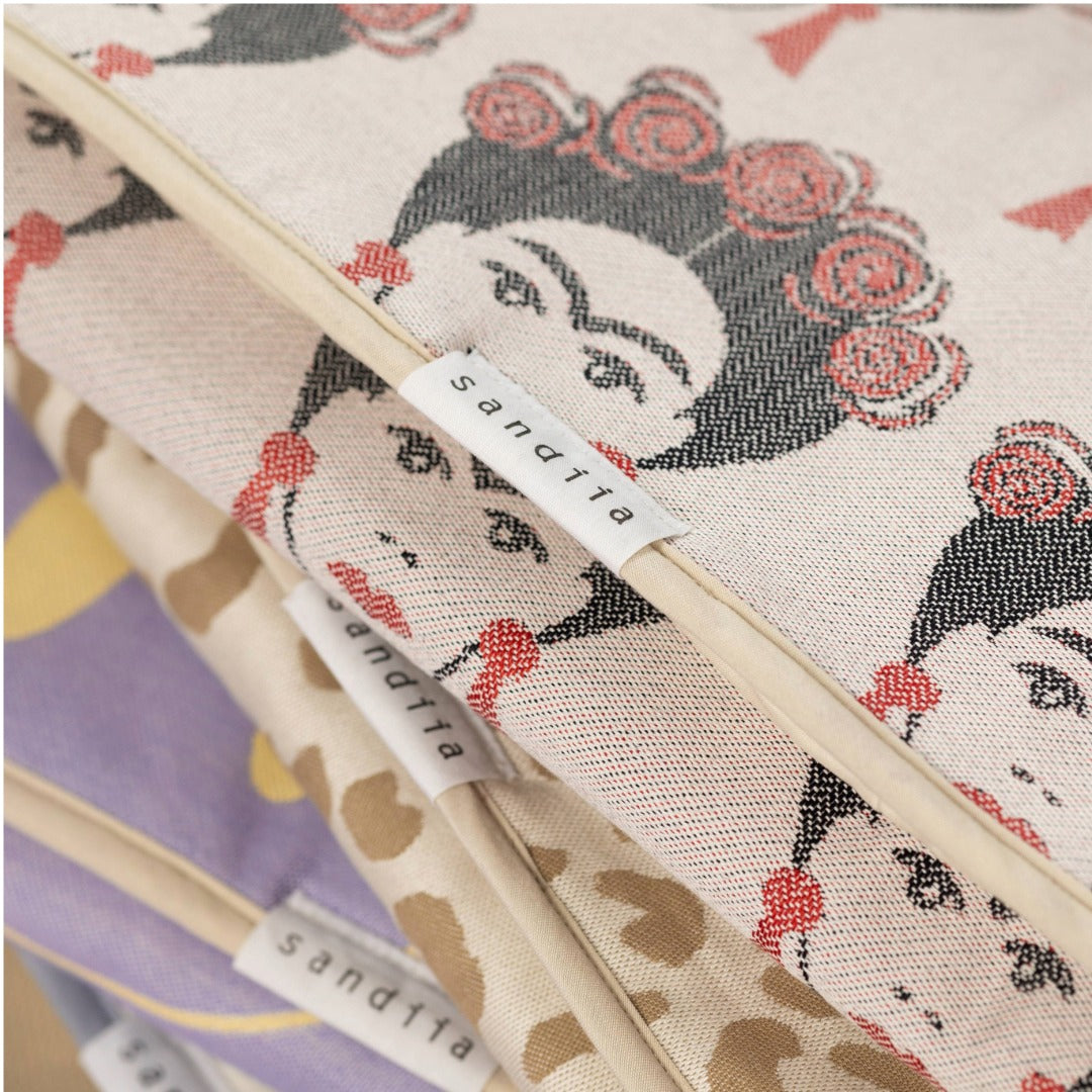 sandiia® Mobile Wickelunterlage mit Taschen / Friida