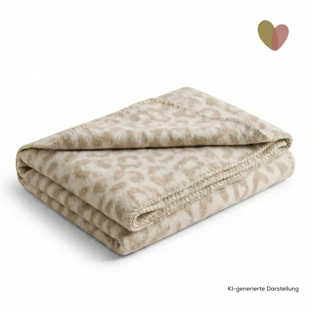 sandiia® Wende-Babydecke Leodiia Sand