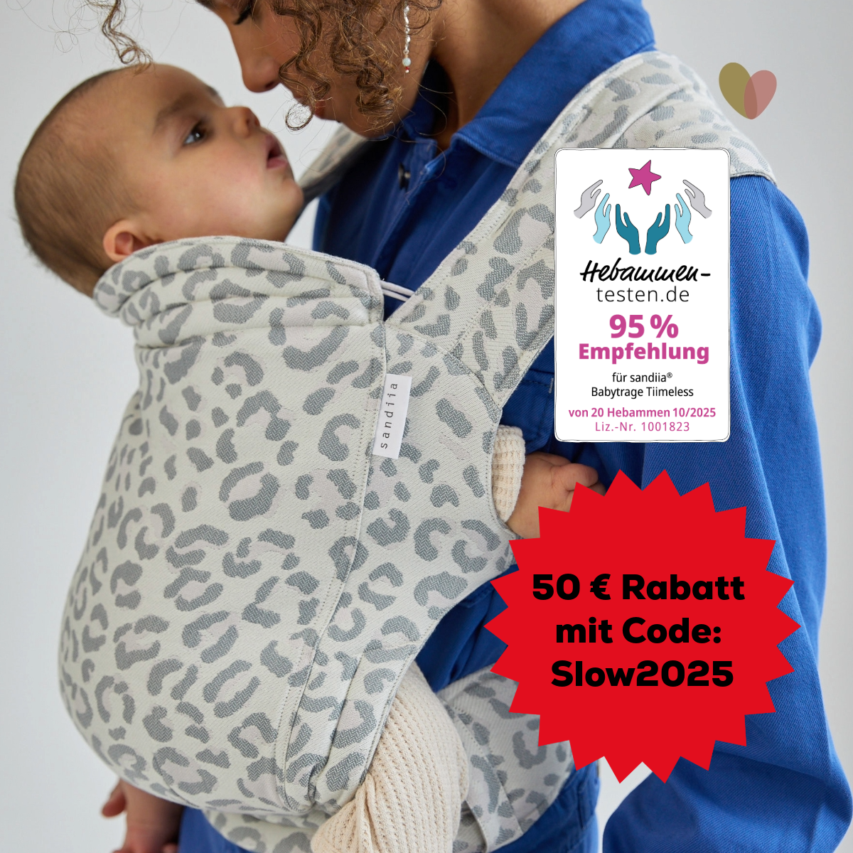 sandiia® Babytrage Tiimeless Leodiia Snow