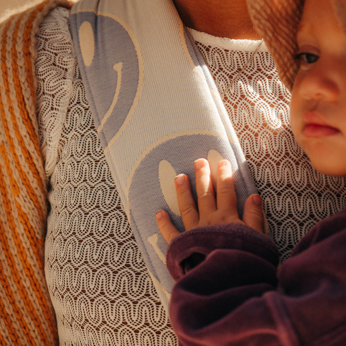 sandiia® Hüfttrage "Hipster Smiile"