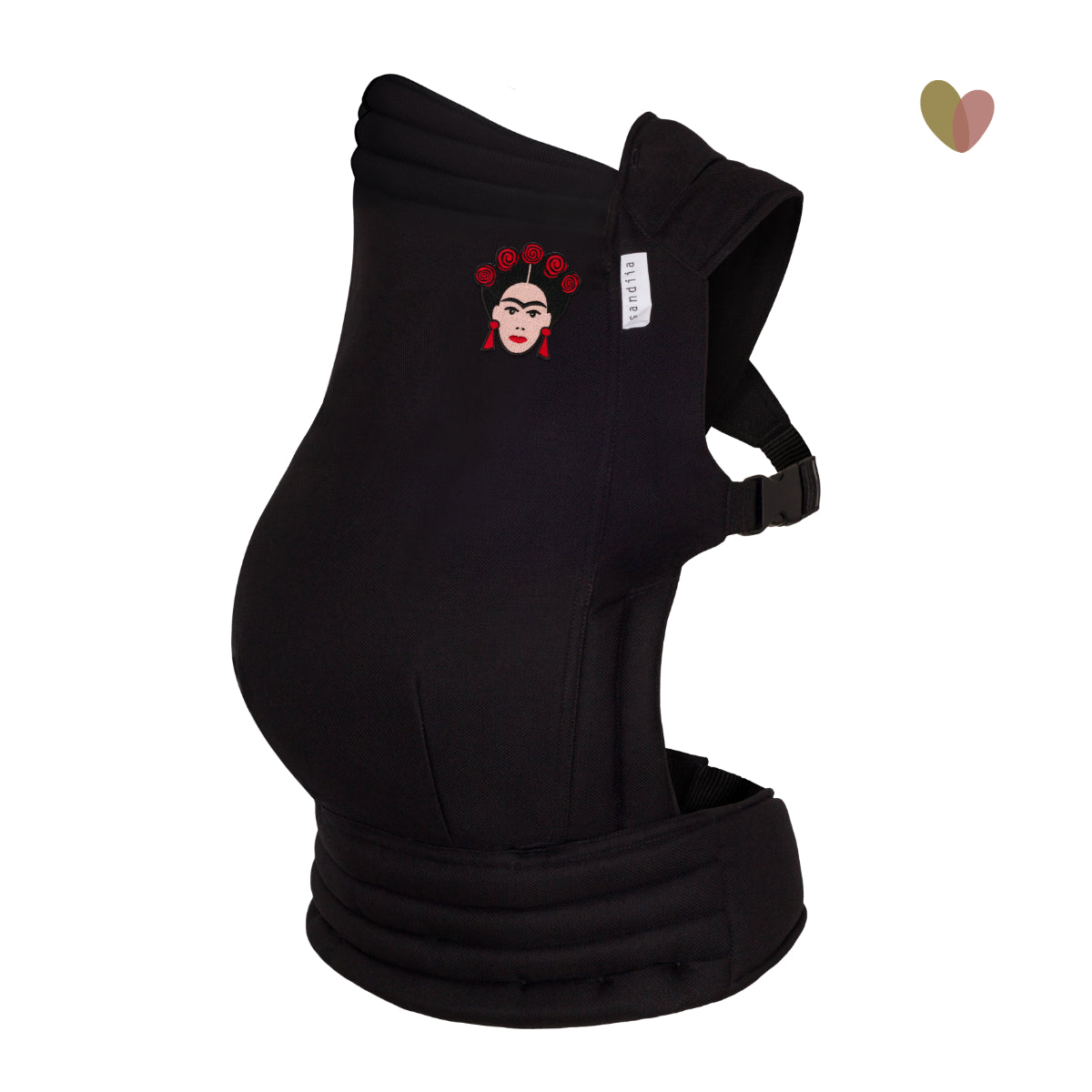 sandiia® Babytrage Tiimeless Black Patch inkl. Friida-Patch