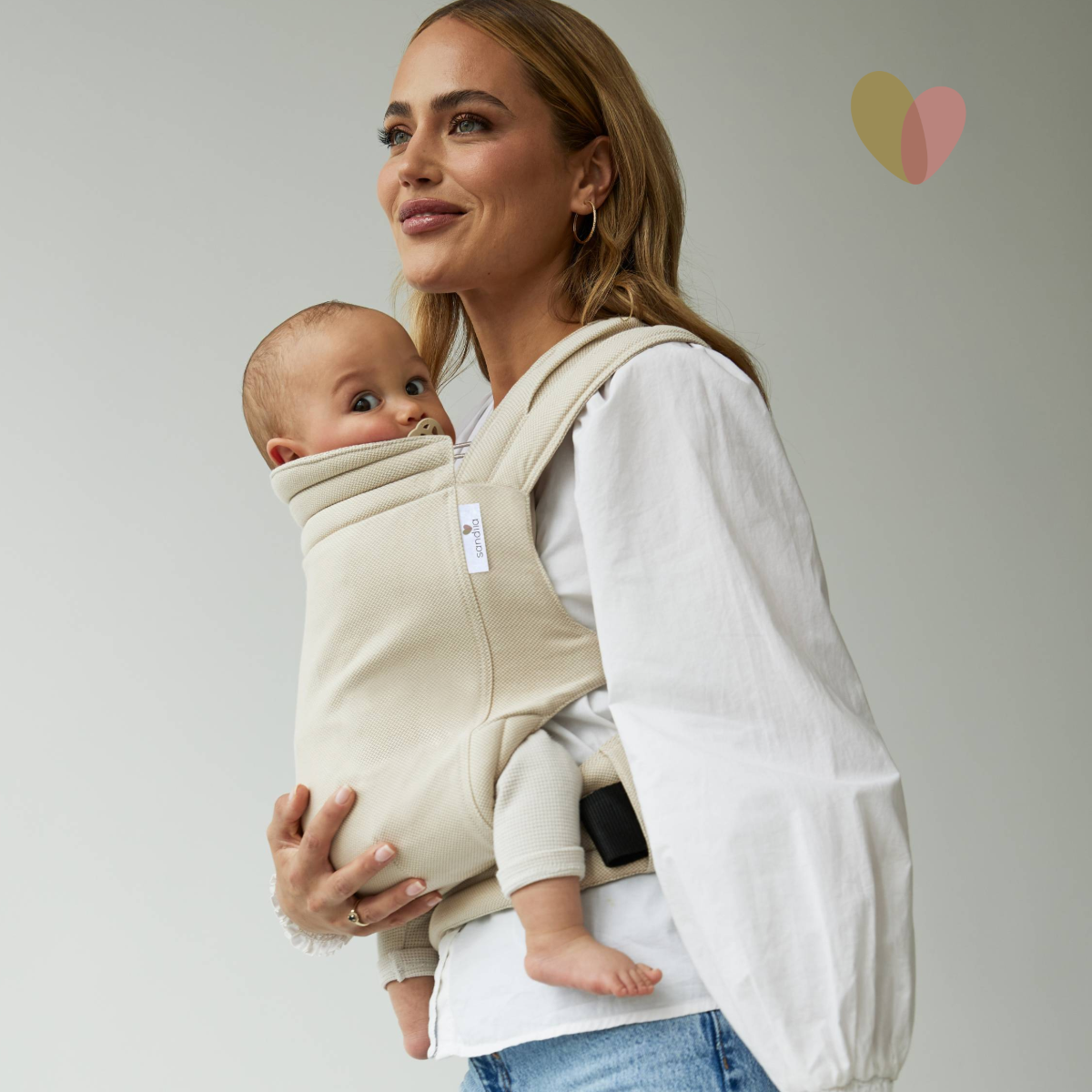 sandiia® baby carrier Tiimeless Pearl