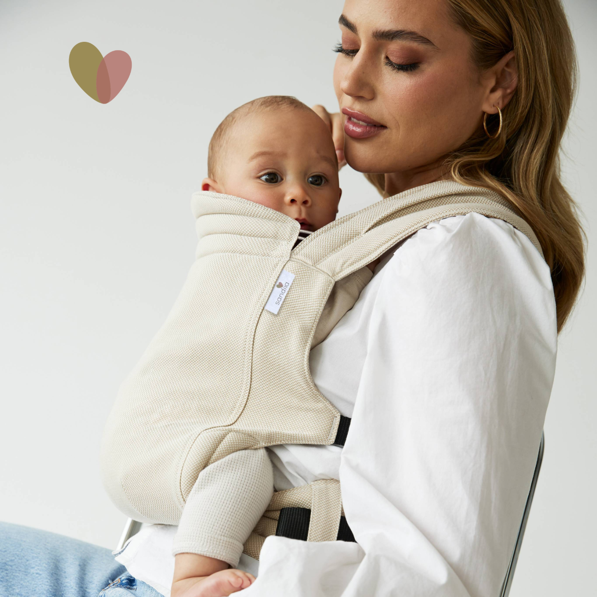 sandiia® baby carrier Tiimeless Pearl