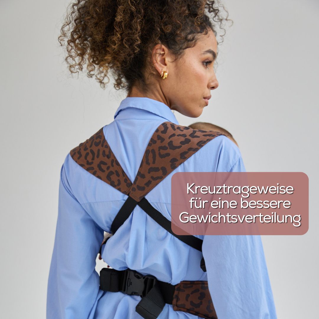 sandiia® baby carrier Tiimeless Leodiia Mocha