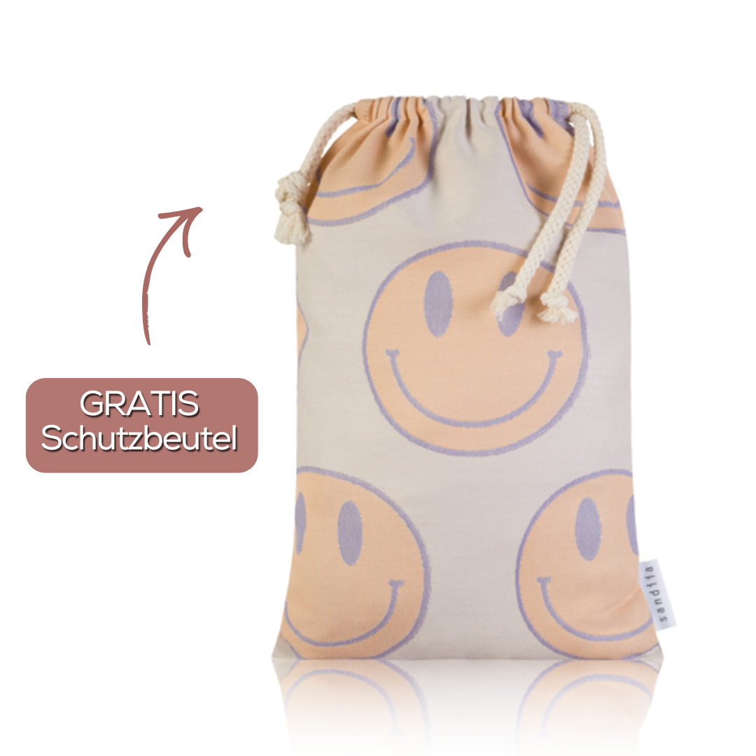 sandiia® Halfbuckle Babytrage Smiile Peach