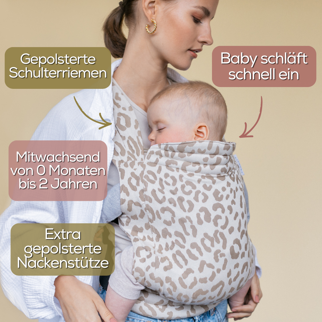 sandiia® baby carrier Tiimeless Leodiia Sand