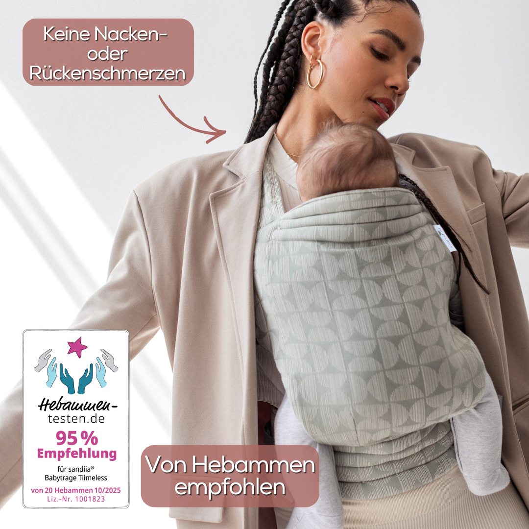 porte-bébé sandiia® Tiimeless Balance Sageii