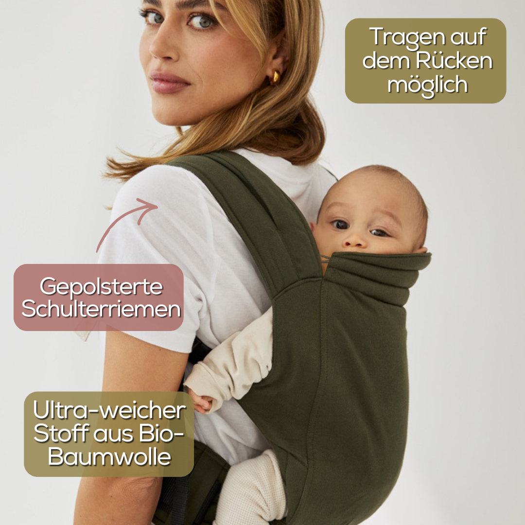 porte-bébé sandiia® Tiimeless Algue