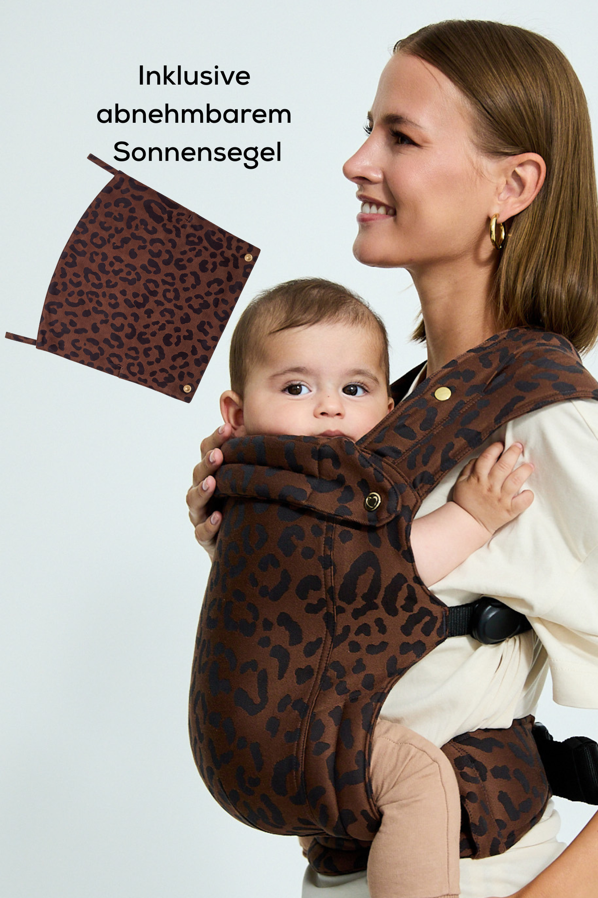 sandiia® Babytrage Tiimeless Comfort+ Leodiia Mokka