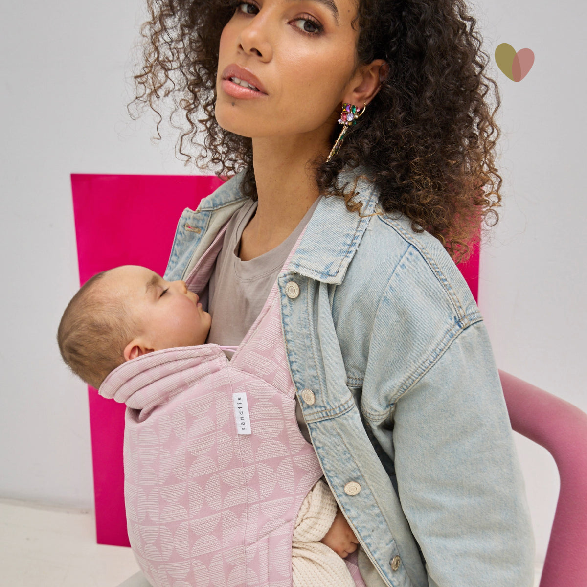 sandiia® baby carrier Tiimeless Balance Blush