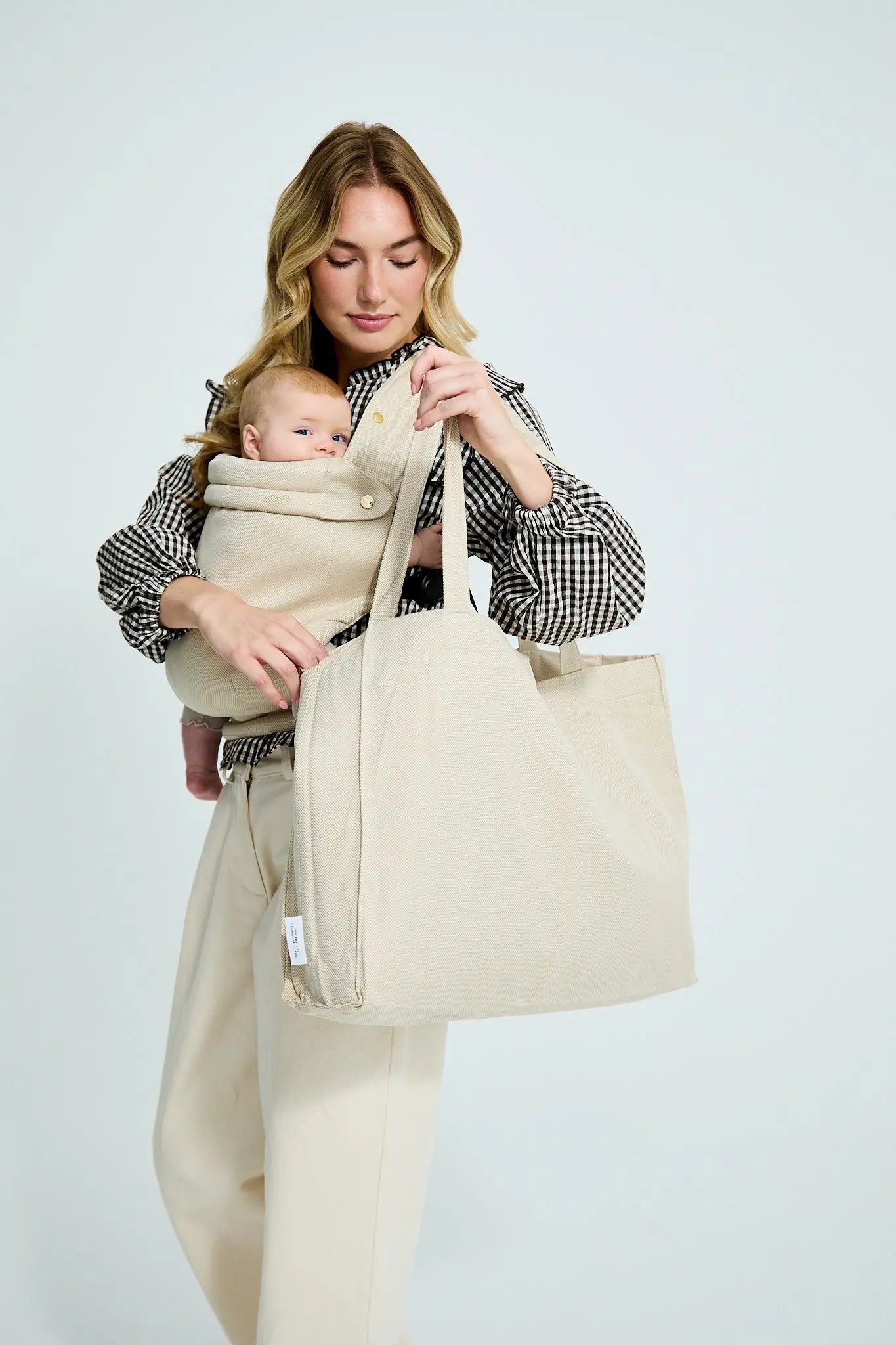 sandiia® Wickeltasche Pearl