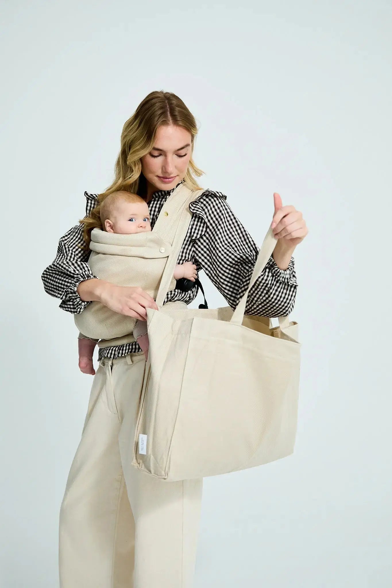 sandiia® Wickeltasche Pearl