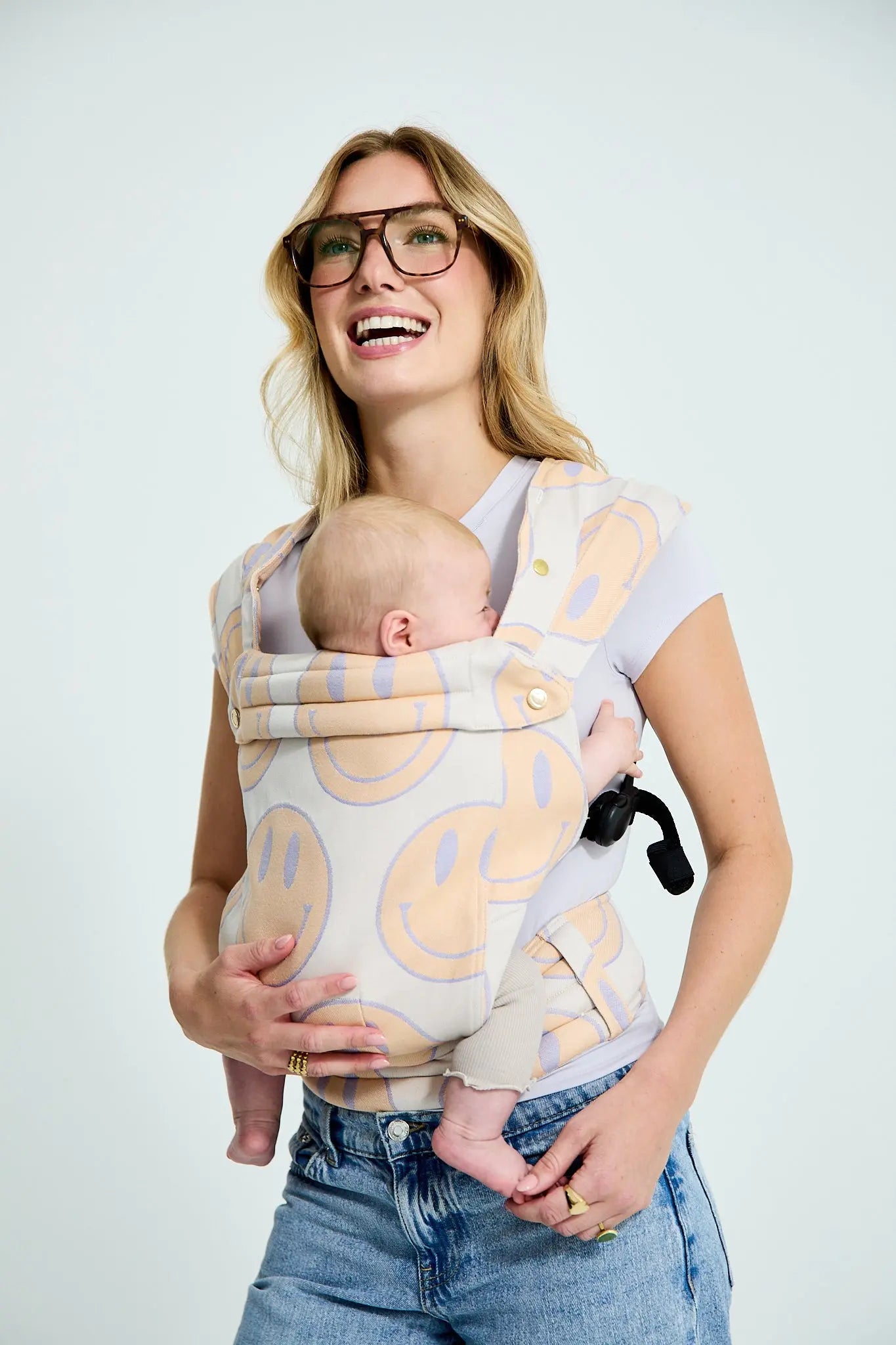 sandiia® Babytrage Tiimeless Comfort+ Smiile Peach