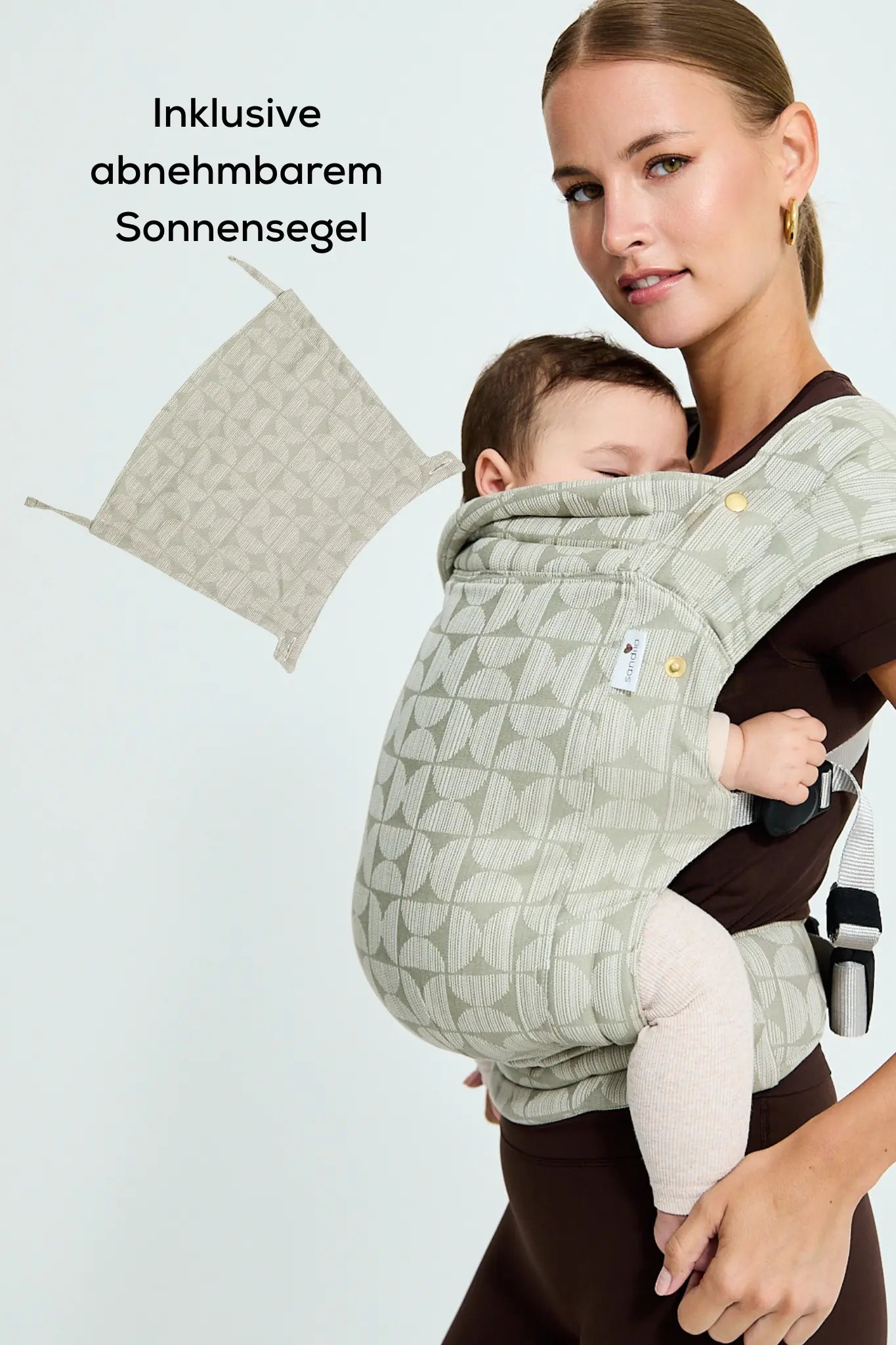 sandiia® Babytrage Tiimeless Comfort+ Balance Salbei