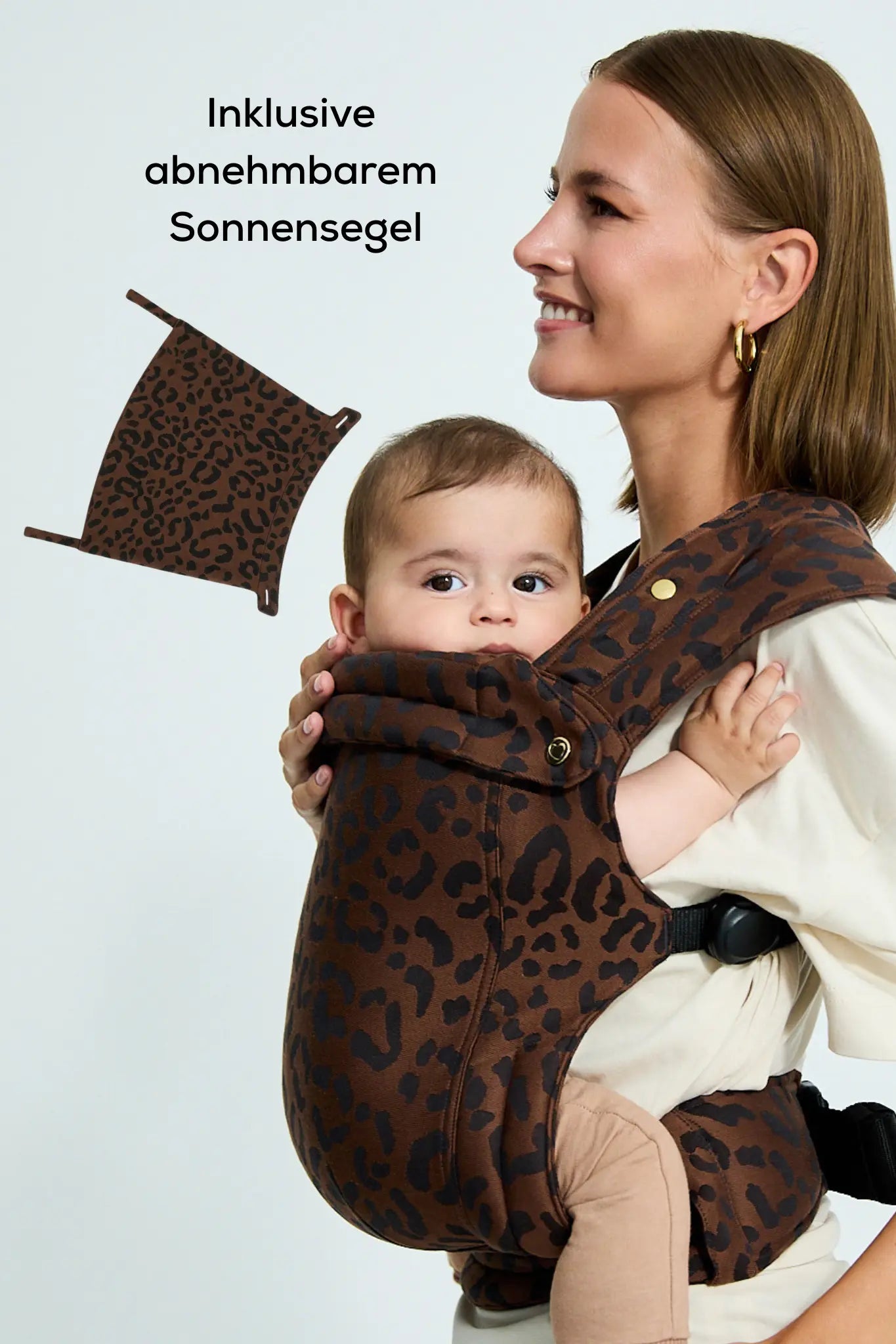 sandiia® Babytrage Tiimeless Comfort+ Leodiia Mokka