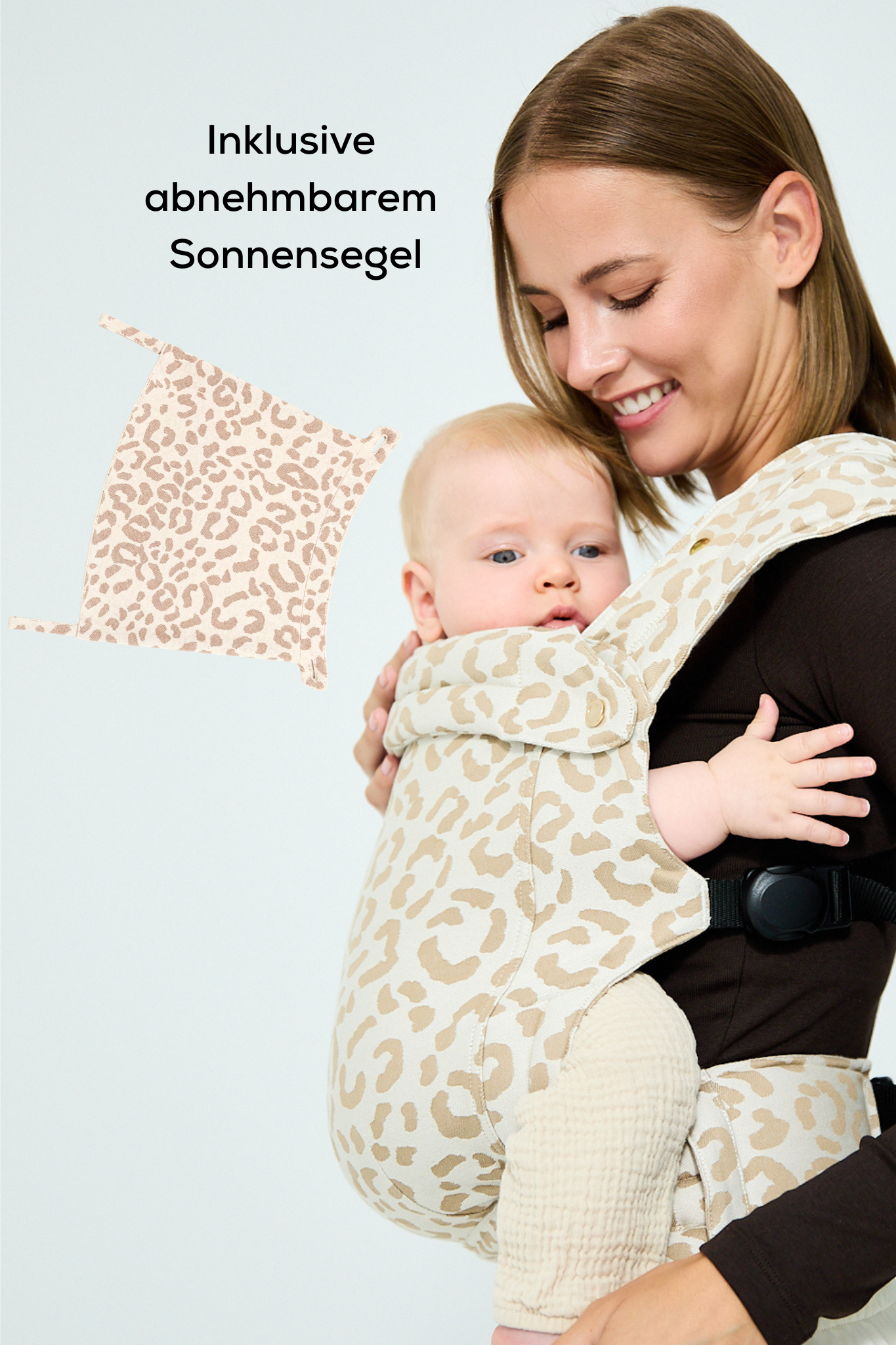 sandiia® Babytrage Tiimeless Comfort+ Leodiia Sand