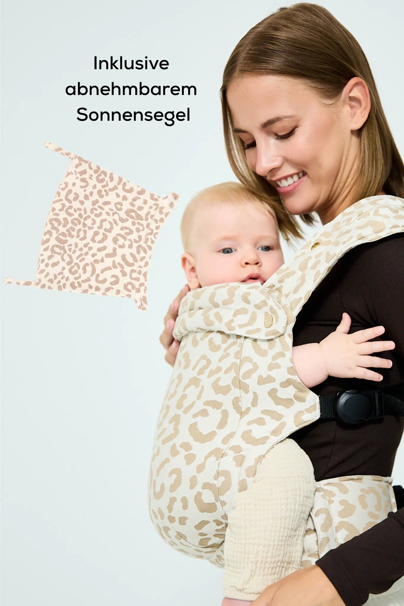 sandiia® Babytrage Tiimeless Comfort+ Leodiia Sand