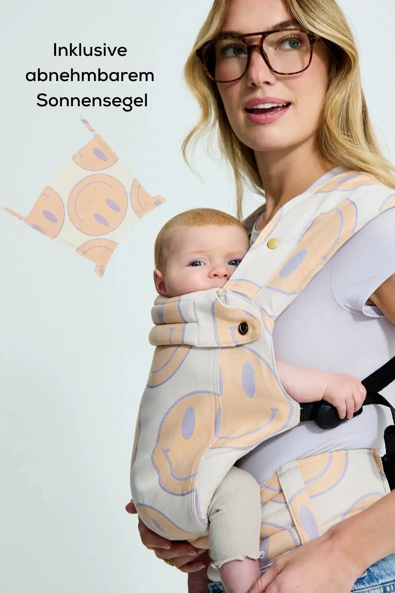 sandiia® Babytrage Tiimeless Comfort+ Smiile Peach