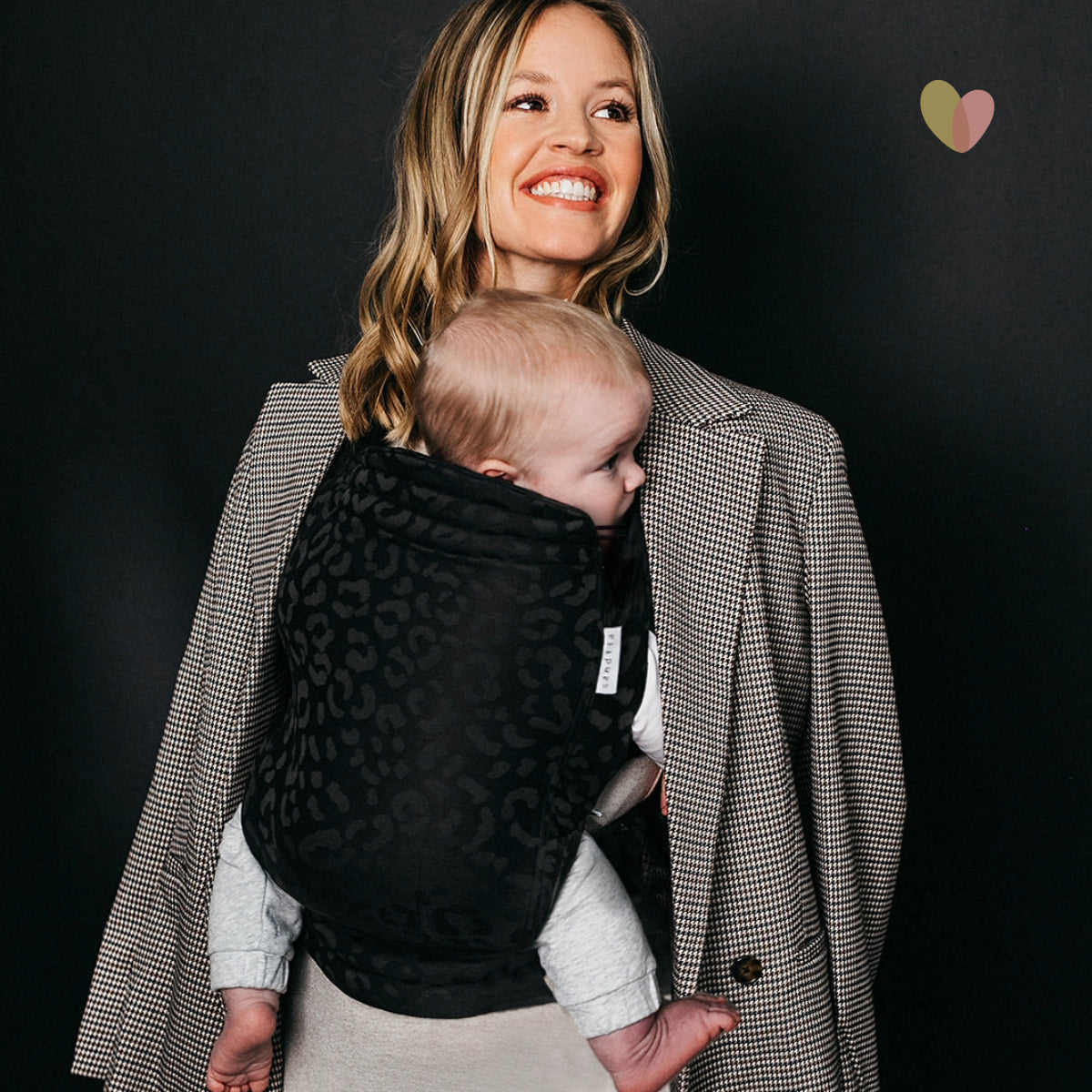 sandiia® baby carrier Tiimeless Leodiia Black