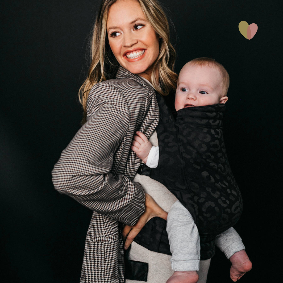 sandiia® baby carrier Tiimeless Leodiia Black