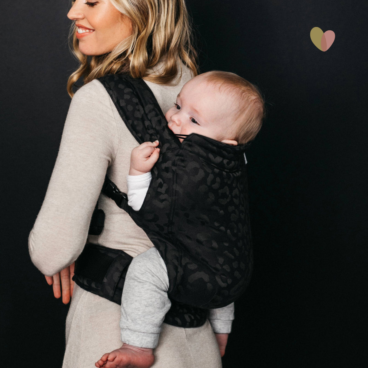 sandiia® baby carrier Tiimeless Leodiia Black