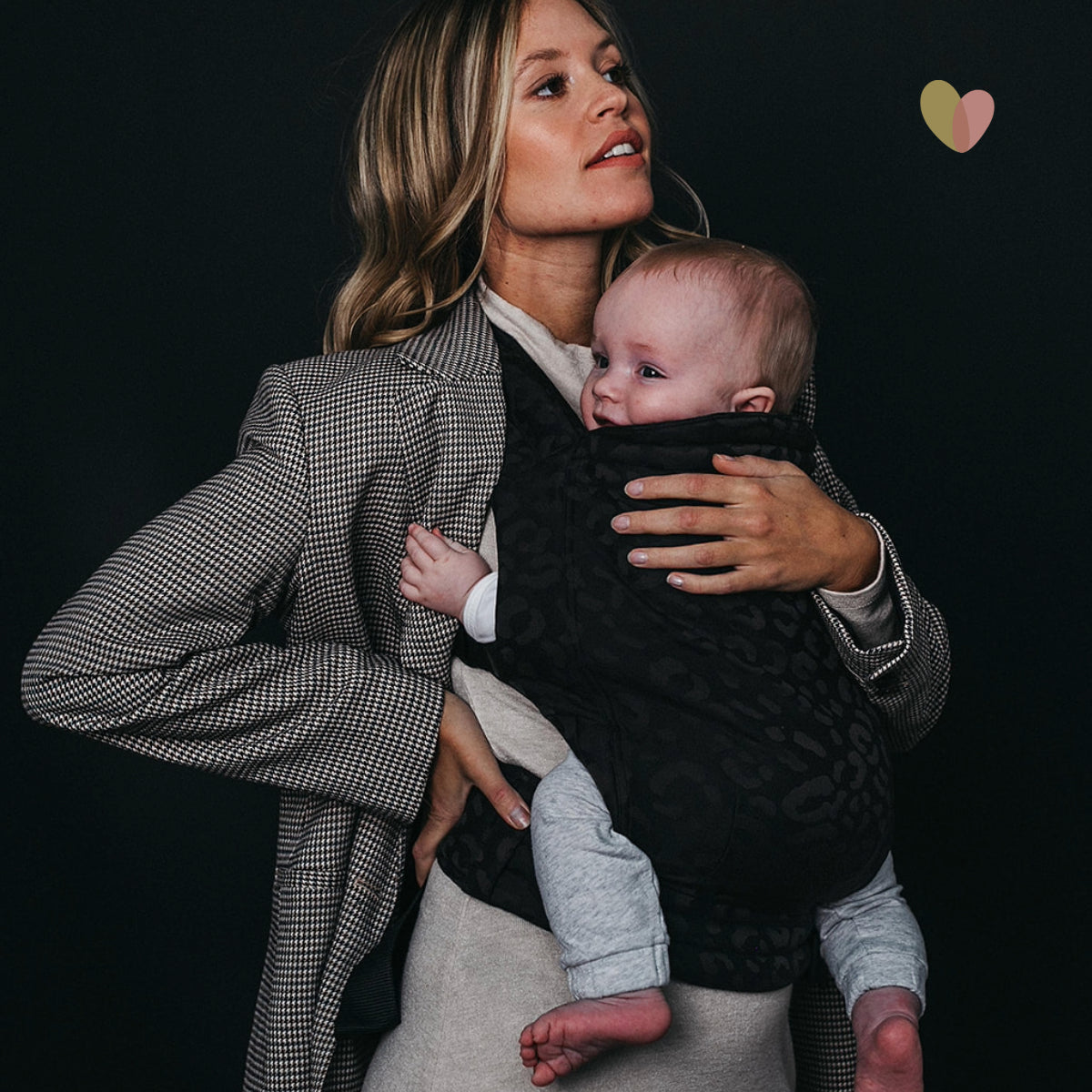 sandiia® baby carrier Tiimeless Leodiia Black