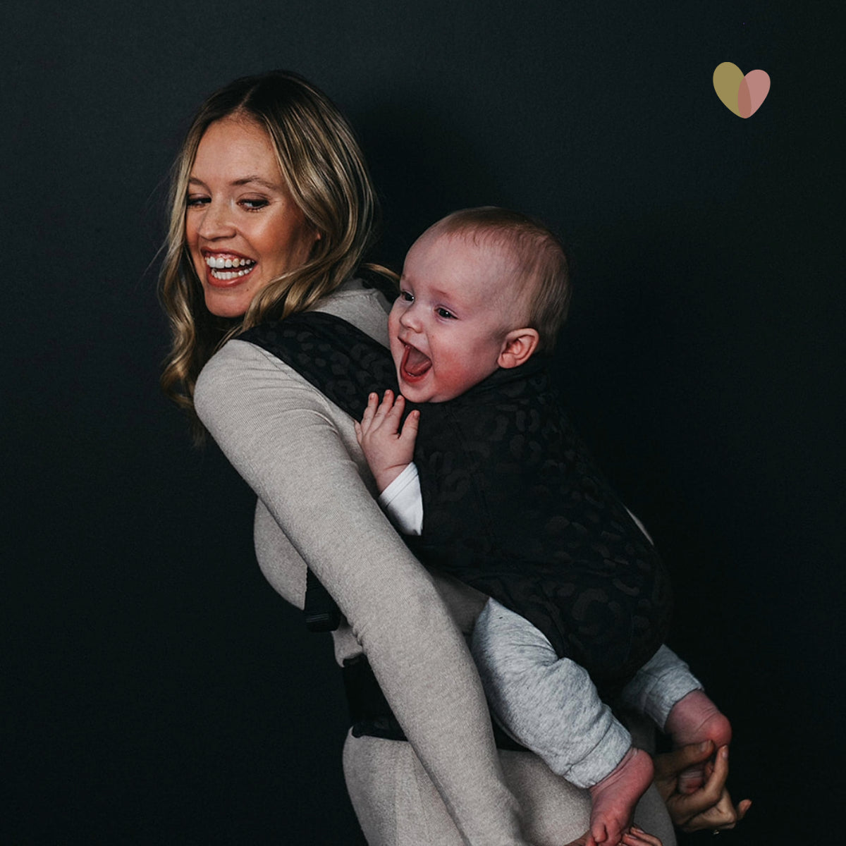 sandiia® baby carrier Tiimeless Leodiia Black