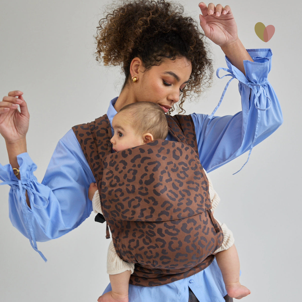 sandiia® baby carrier Tiimeless Leodiia Mocha