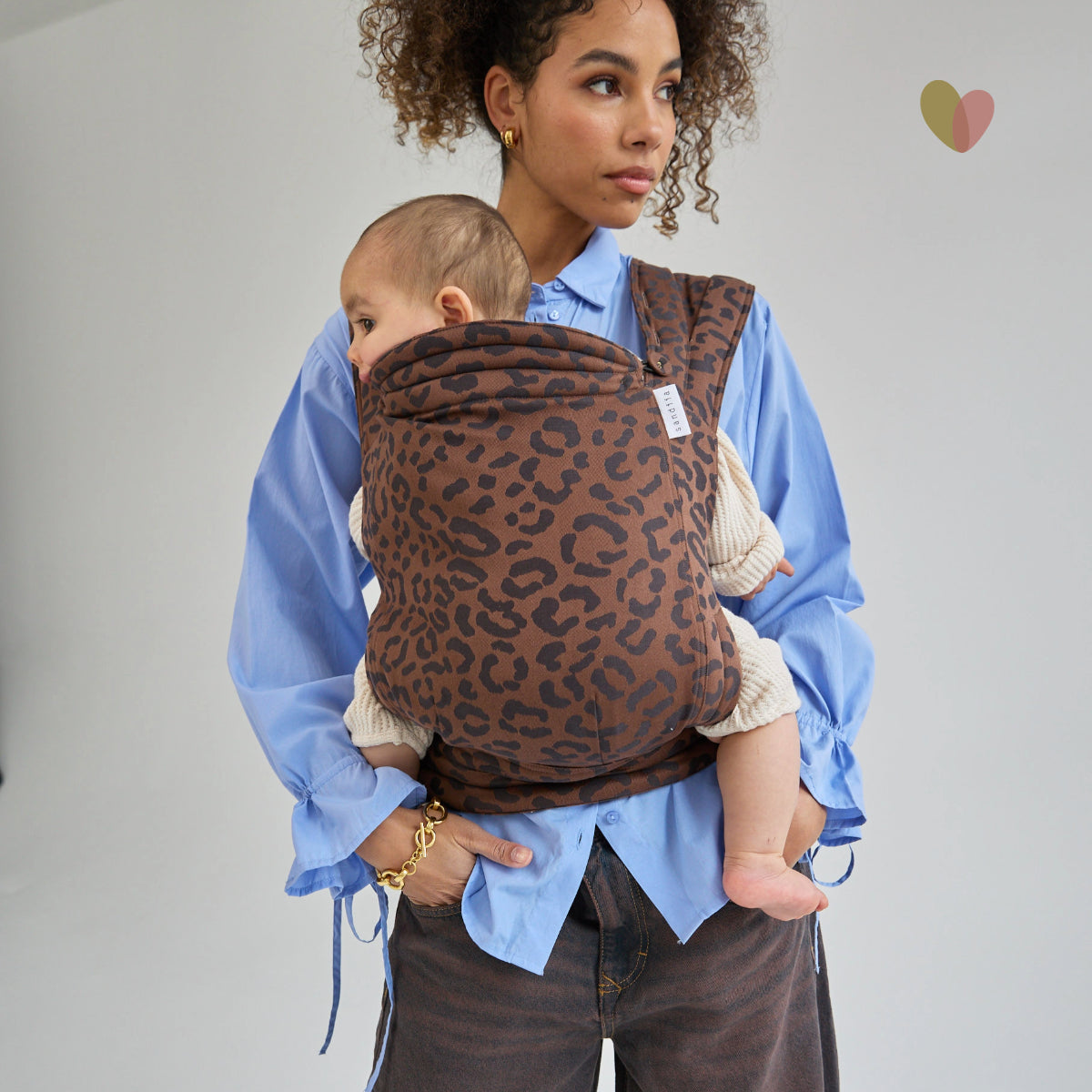 sandiia® baby carrier Tiimeless Leodiia Mocha