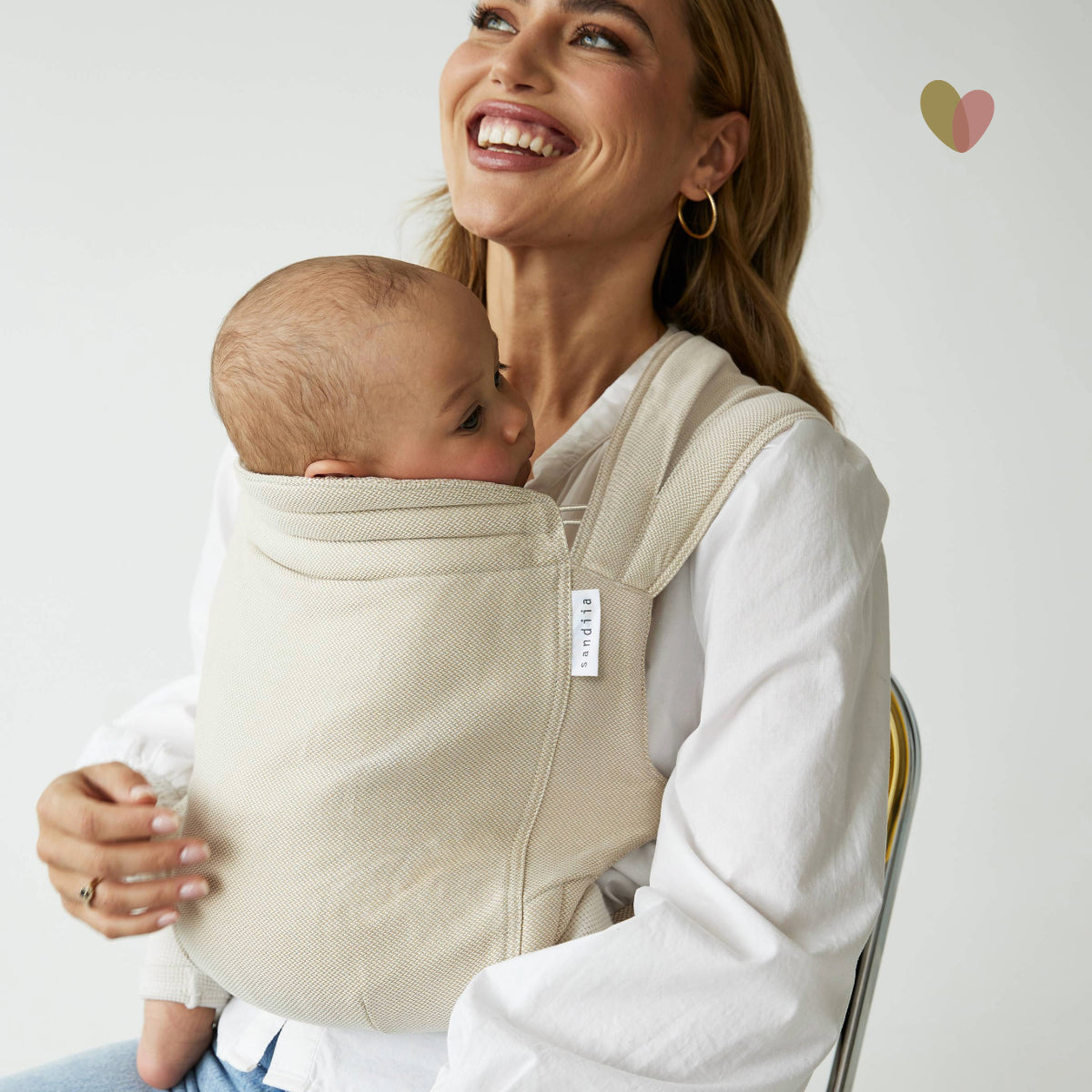 sandiia® baby carrier Tiimeless Pearl